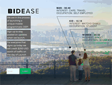 Tablet Screenshot of bidease.com